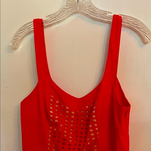 Vintage coral dress. - Picture 2 of 6